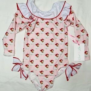 Cecil and Lou Santa romper sz 3T NWT smoke free home